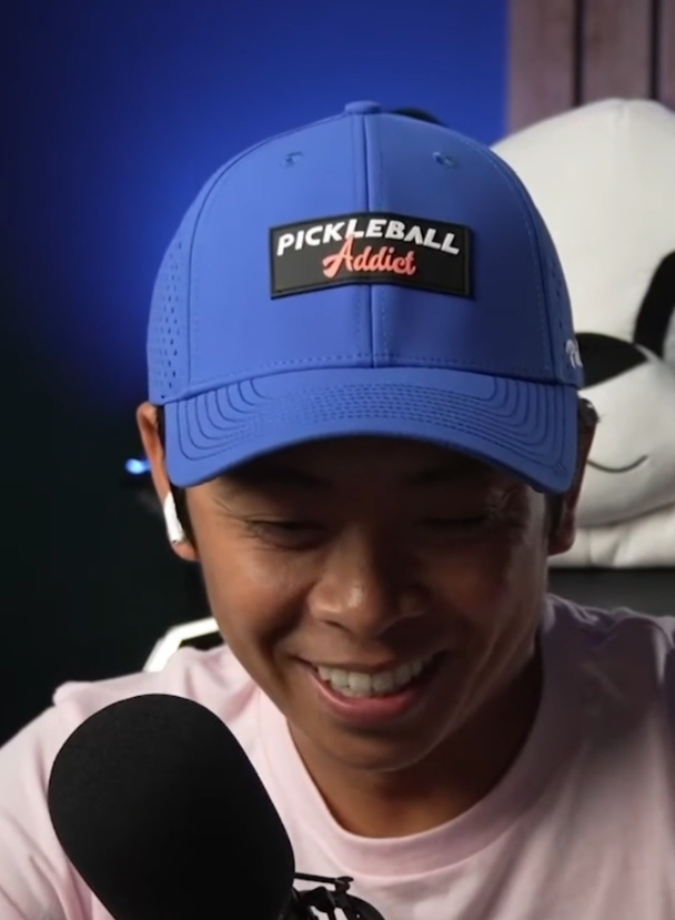 pickleball addict hat blue pickleballwill will chaing