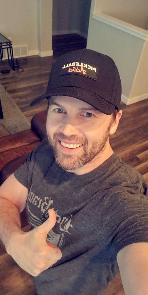 black pickleball addict hat review