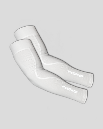 Pickleball Arm Sleeves - Banger Pickleball Medium / White